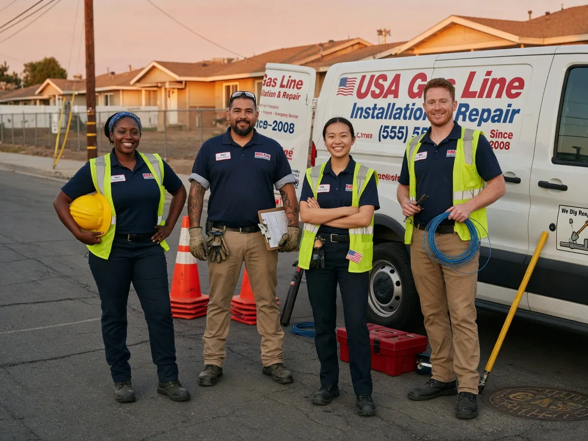 Gas Line Installation company in Bensalem, PA